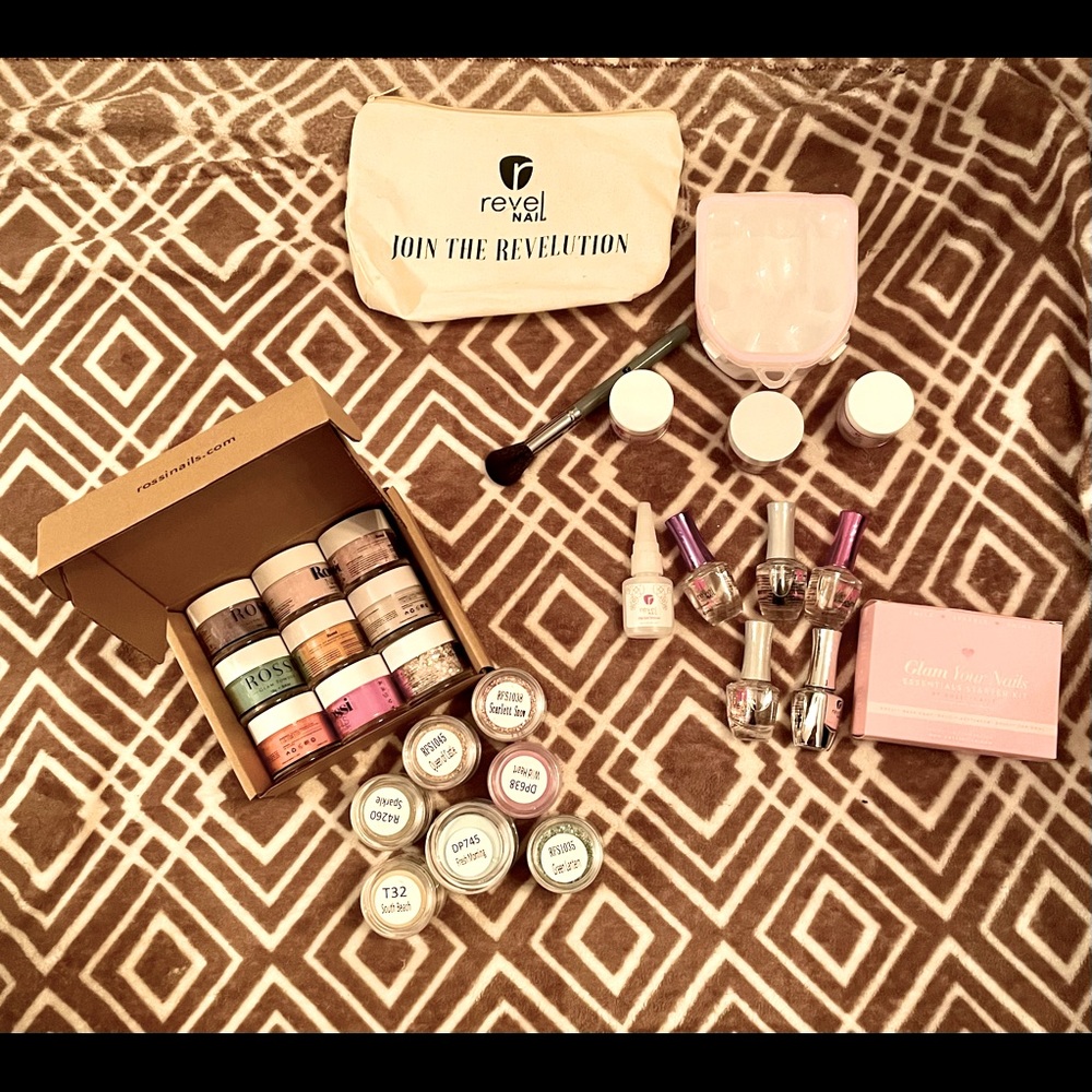 Dip Manicure bundle w/nail drill
